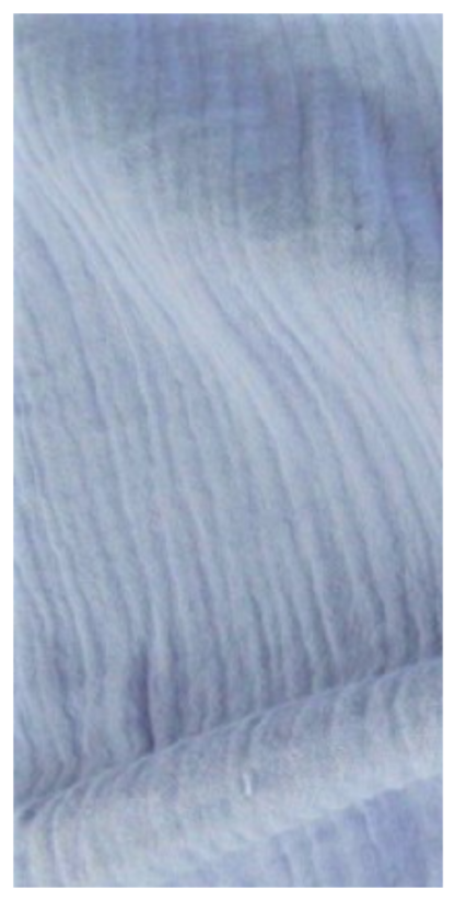 Mušelínová stuha, MNOHO ODTIEŇOV, vhodná na vence, kytice ai. 140cm - Farba: modrosivá