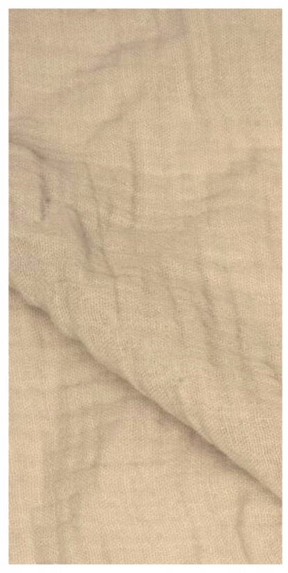 Mušelínová stuha, MNOHO ODSTÍNŮ, vhodná na věnce, kytice aj. 140cm - Barva: Písková