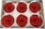 Stabilizovaná ruža Rose Amor XL červená (hlava)