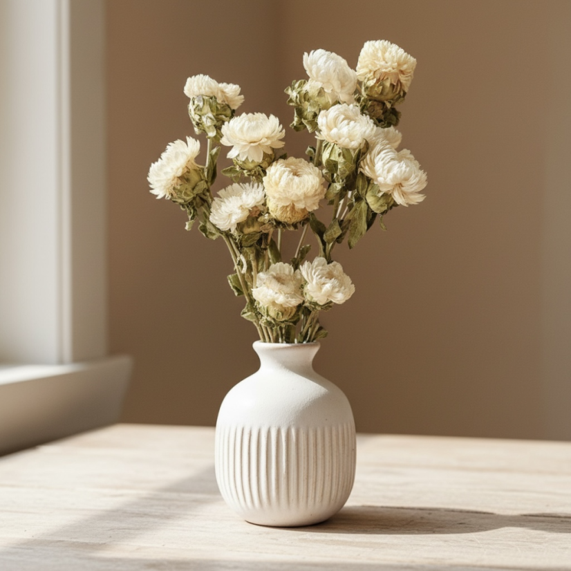 Helichrysum, slaměnka bílá