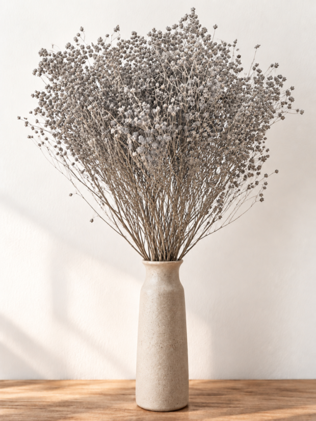 Stabilizovaný Broom Bloom sivý, kytica/zväzok - Balenie: 50g