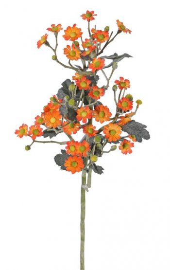Rimbaba obyčajná oranžová (podobná harmančeku) umelá, trs 60cm