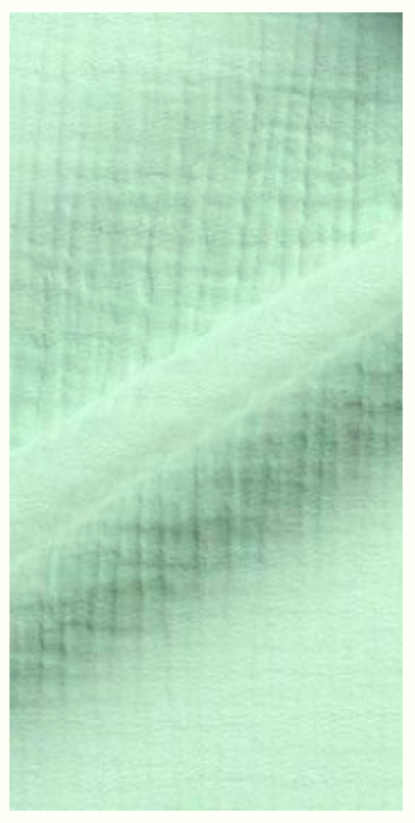 Mušelínová stuha, MNOHO ODTIEŇOV, vhodná na vence, kytice ai. 140cm - Farba: MINT