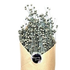 Sušený len modrošedý, kytice/svazek