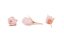 Stabilizovaná japonská ruža púčik svetlo ružový/baby pink (hlava)