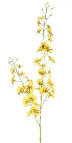 Orchidea Oncidium žltá, 87cm