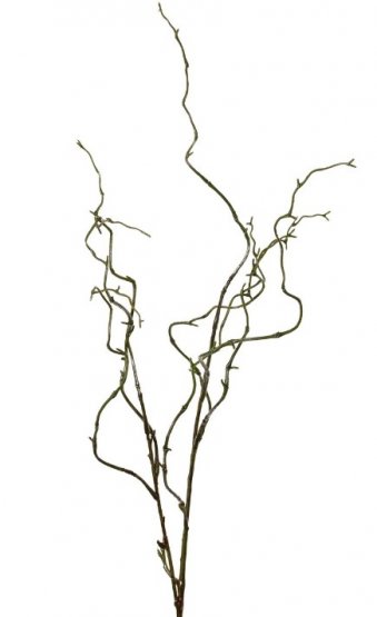 Větev vrba umělá zelená (gumová), 74cm
